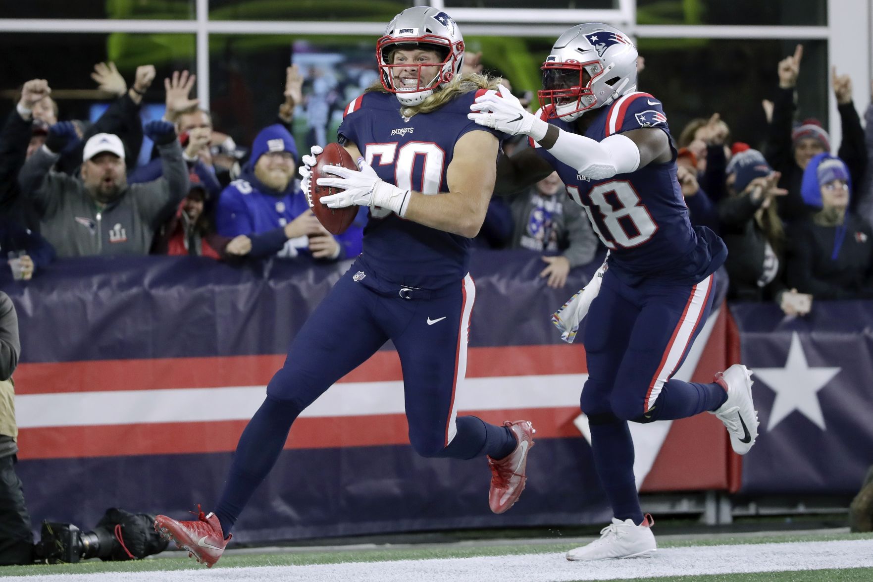 4. New England Patriots (8-1)